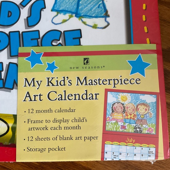 New Seasons My Kid’s Masterpiece Art Calendar - Picture 3 of 6
